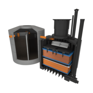 non electric sewage treatment plant