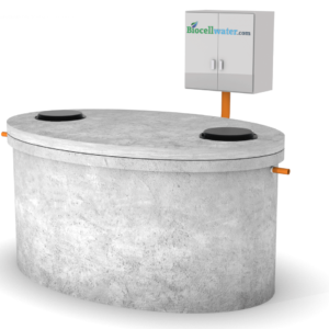 commercial concrete wastewater treatment plant