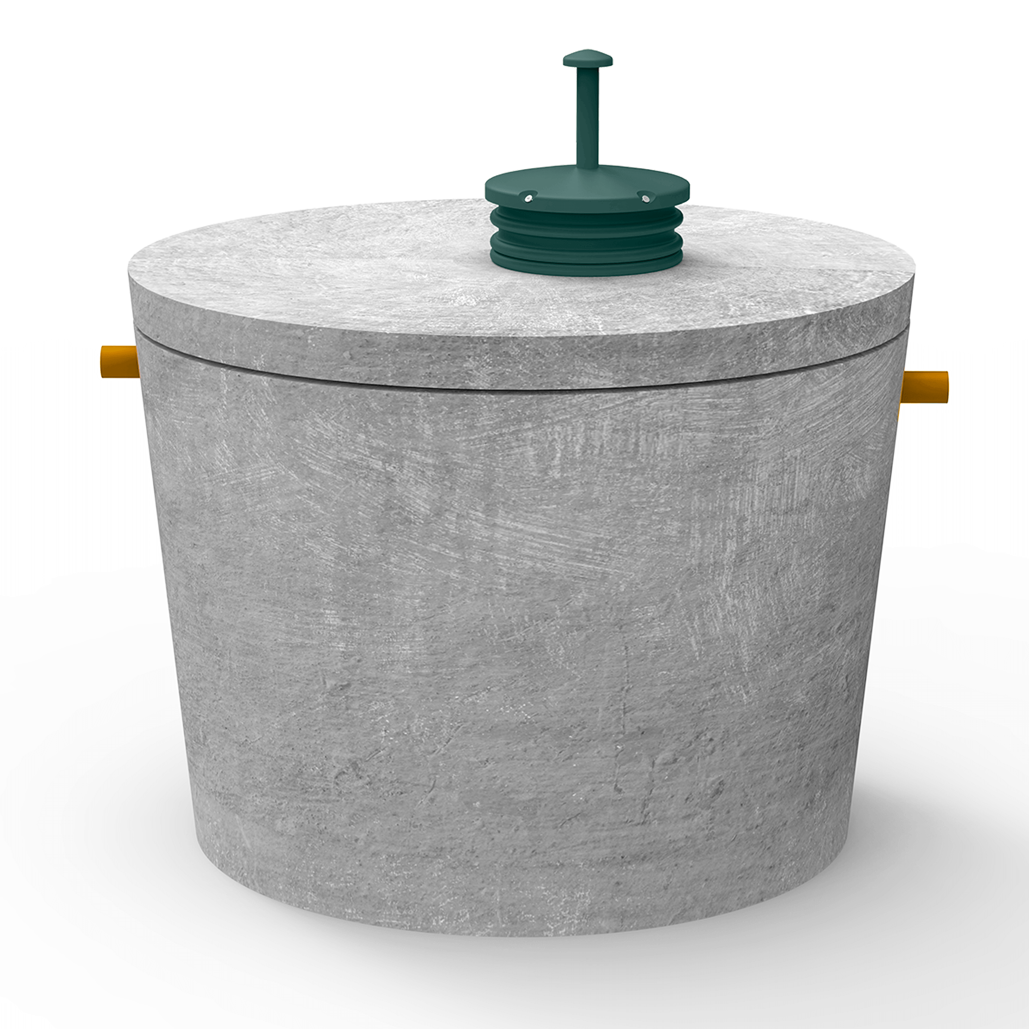 domestic concrete sewage treatment plant